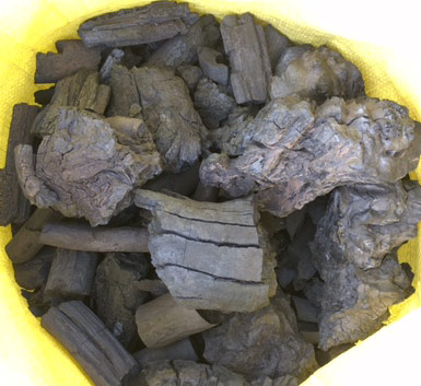 BBQ briquettes